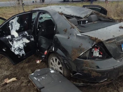 Accident la Chișineu-Criș. O persoană a ajuns la spital