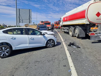 Accident pe A1! Victimă încarcerată la nodul rutier Zădăreni