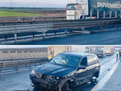 Accident pe autostrada Arad-Timișoara. Se circulă pe o singură bandă