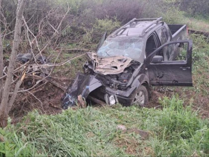 Accident pe drumul Lipova-Neudorf. O persoană a fost rănită