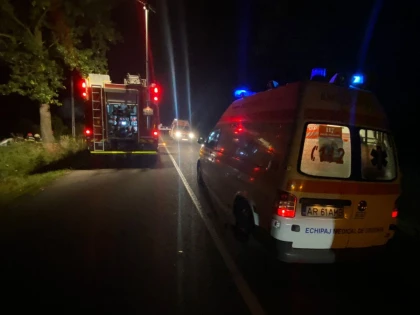 Accident pe strada Pădurii. O persoană a ajuns în spital