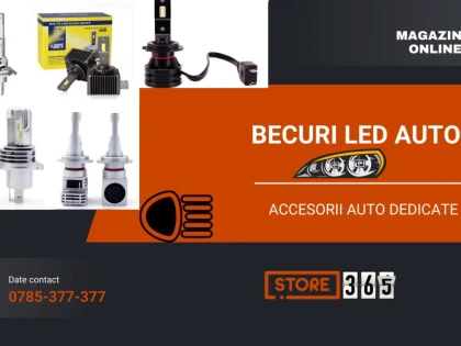Achizitioneaza Becuri Auto LED de pe Store365: Lumina si Eficienta la Volan
