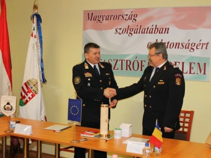ACORD DE COOPERARE TRANSFRONTALIERA PE TEMA SITUATIILOR DE URGENTA INTRE ARAD SI BEKES