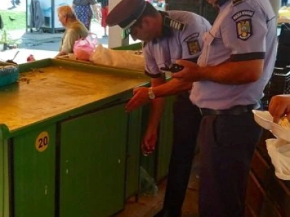 Acțiune a polițiștilor arădeni, în piețele din municipiu