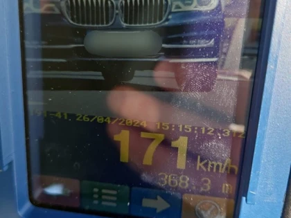Acțiune a polițiștilor pe A1 Deva-Nădlac. Au fost date sute de amenzi