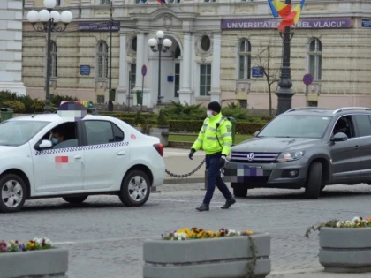 Acțiune de amploare a Poliției Municipiului Arad. Au fost legitimate 302 persoane și verificate 234 de autovehicule