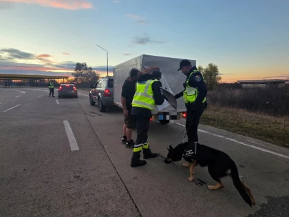 Acțiune de amploare în vămile din Arad și Bihor: peste 2.500 de persoane și vehicule verificate în doar două zile