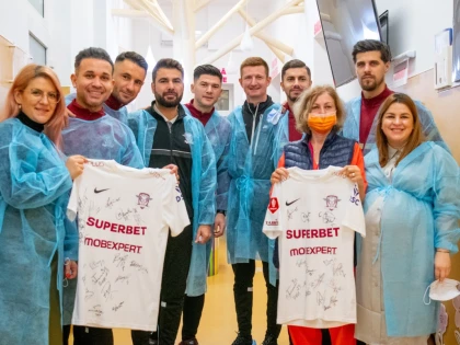 Acțiune de suflet a rapidiștilor la Arad, alături de Cetatea Voluntarilor