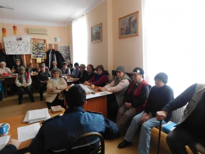 Acțiune educativ-informativă la Centrul de zi pentru vârstnici Arad