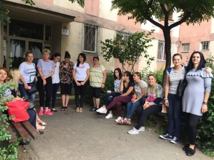 Acțiune inedită a studenților de la Asistență Socială