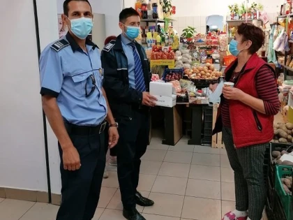 Acțiune pentru prevenirea răspândirii infectării cu noul coronavirus în Arad