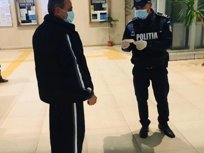 Acțiune pentru prevenirea și combaterea răspândirii infectării cu noul coronavirus în gările din județ