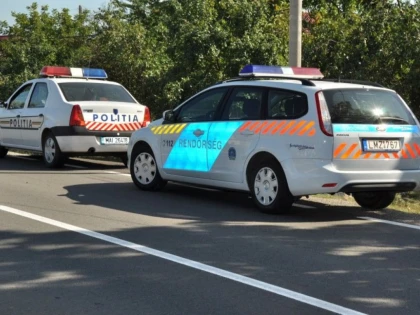 ACTIUNI COMUNE ALE POLITISTILOR RUTIERI ARADENI SI MAGHIARI PE DN7