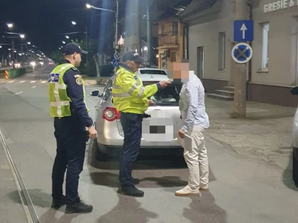 Acțiuni de aploare ale polițiștilor, în municipiul și județul Arad