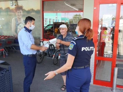Acțiuni pentru prevenirea răspândirii virusului SARS-COV-2. Au fost aplicate zeci de sancțiuni