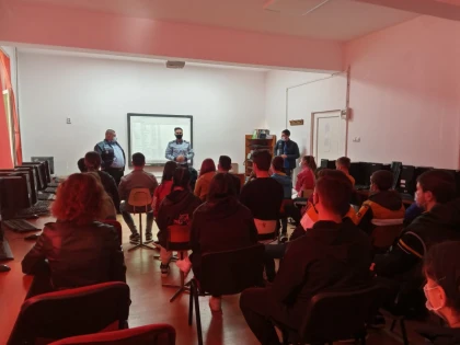 Activitate preventivă a polițiștilor la Beliu