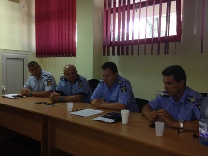 Activități ale jandarmeriei arădene pentru prevenirea violenței în sport