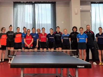 Adela Strună este în cantonament pe litoral cu lotul național U19 de tenis de masă