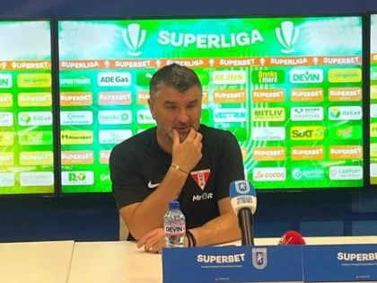 Adrian Mihalcea, după remiza cu Oțelul: „Ar fi fost păcat dacă pierdeam. Avem însă o mare problemă în defensivă”