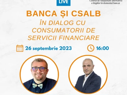 Ai întrebări pentru banca ta? Intră în direct cu CSALB!