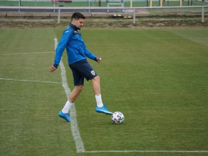 Ajuns last-minute la naţionala U21, utistul Petre este încrezător înainte de Euro (VIDEO)