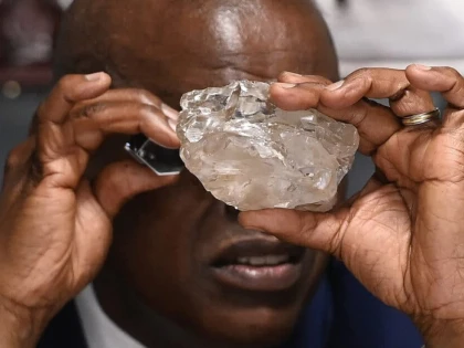 Al doilea diamant ca dimensiune din lume, descoperit în Botswana