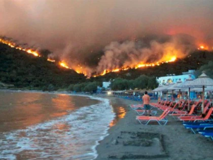 Alertă de călătorie de la MAE! Risc ridicat de incendii de pădure în Republica Elenă