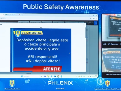 Alertele RO-Alert vor apărea pe panourile digitale din Arad. Sistem nou de informare în timp real