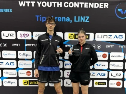 Alesia Sferlea este medaliată cu bronz la dublu mixt, în cadrul Openului Austriei