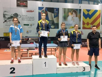 Alesia Sferlea face “dubla” la Top 16: medalie şi la junioare I şi set luat campioanei europene Elena Zaharia!