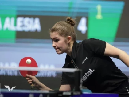 Alesia Sferlea luptă pentru medalii la Balcanicele de tenis de masă pentru juniori