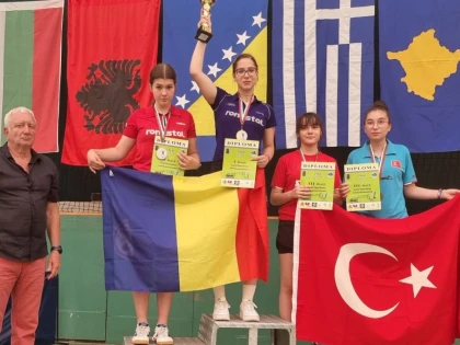 Alesia Sferlea şi-a completat palmaresul balcanic: este triplă medaliată, cu încă două podiumuri! (FOTO)
