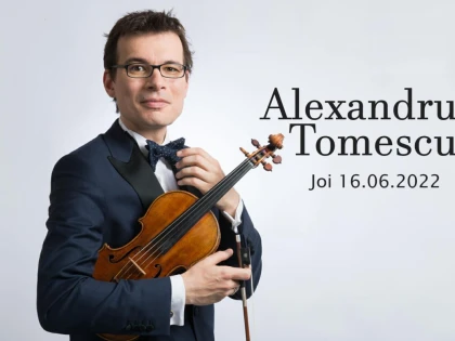 Alexandru Tomescu, cel mai cunoscut violonist român, va interpreta Anotimpurile de Vivaldi, la Filarmonică