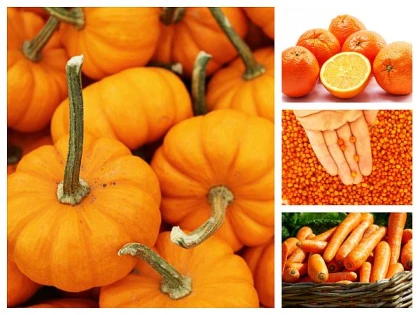 Alimentele portocalii și multiplele beneficii pentru sănătate
