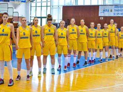 ALINA CRACIUN A PUNCTAT IN AMICALUL DE BASCHET ROMANIA - SENEGAL