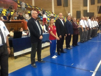 ALINA DUMITRU SI DOREL CAPRAR, PREZENTI LA DESCHIDEREA NATIONALELOR DE JUDO DE LA ARAD