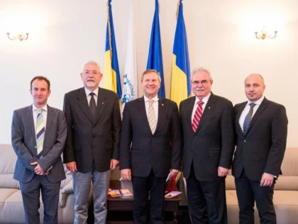 AMBASADORUL AUSTRIEI A VIZITAT CAMERA DE COMERT 