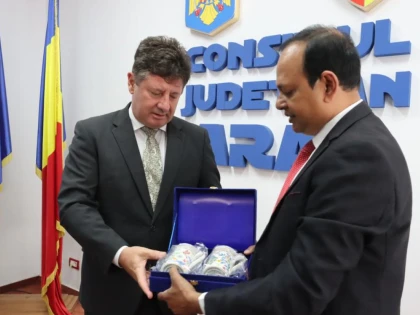 Ambasadorul Bangladeshului, vizită oficială la Consiliul Județean Arad