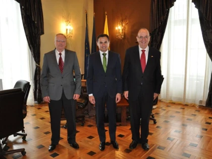 AMBASADORUL ISRAELULUI IN VIZITA LA PRIMARUL ARADULUI