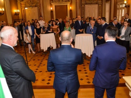 Ambasadorul Italiei în România, în vizită la Arad