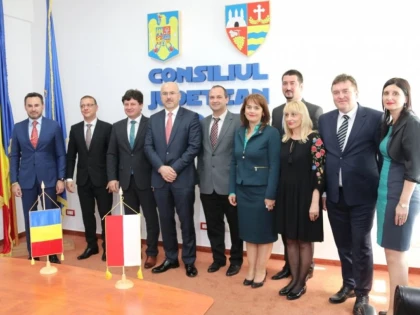Ambasadorul Republicii Polone, în vizită oficială la Arad