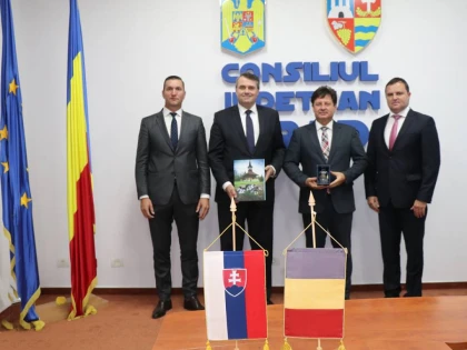 Ambasadorul Republicii Slovace s-a întâlnit cu președintele CJA