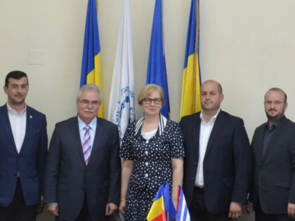 AMBASADORUL ROMÂNIEI ÎN CUBA, ÎN VIZITĂ LA ARAD
