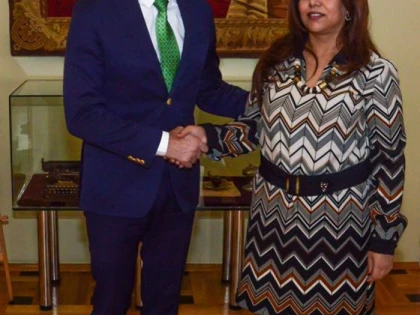 Ambasadorul Tunisiei, în vizită la Primăria Arad