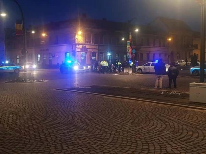 Amenințată cu pistolul în trafic, în centrul Oradiei