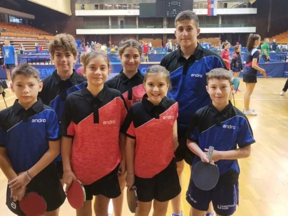 Ana Barbu a fost sfertfinalistă la Cupa senioarelor. CSM Arad, pe podium cu cei mici la Novi Sad (FOTO)