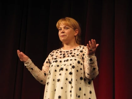 Anca Sigartău, la Teatrul de Vară