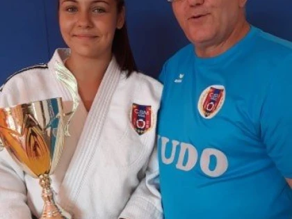 Andreea Ciopraga, trofeu de Grand Champion pe tatami!