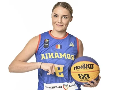 Andreea Mititelu, componentă a FCC UAV, joacă la Mondialul 3x3 U23 de baschet