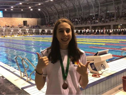 Andreea Popescu, triplu medaliată la Openul de la Gyor